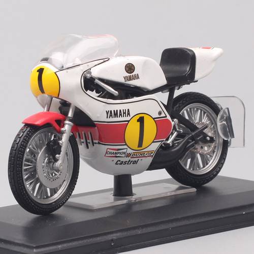 1:22 scale tiny Yamaha YZR OW23 500cc WC 1975 rider G.Agostini Grand Prix racing bike Diecasts & Toy Vehicles models motorcycle