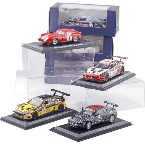 1:43 Scale Metal Alloy Classic Maseratis Racing Rally Car Model Diecast Vehicles Toys For Collection Display For Kids Gifts