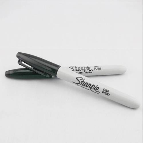 1pcs Sharpie Pen Normal Pen not Gimmick Pen Magic Tricks Close Up Black Marker Pen Illusion Mentalism Gimmick Props Magicians