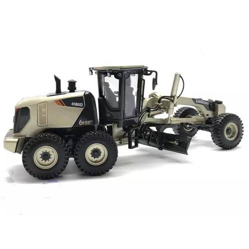 Collectible Alloy Toy Model 1:50 Scale LIUGONG CLG4180D Motor Grader Vehicles Engineering Machinery Diecast Model for Gift