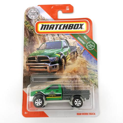 2020 Matchbox Car 1:64 Sports car RAM WORK TRUCK Metal Material Body Race Car Collection Alloy Car Gift