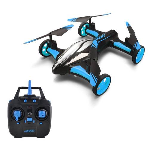 JJRC H23 2.4G 4CH 6-Axis Gyro Air-Ground Flying Car RC Quadcopter Drone RTF with 3D Flip One-key Return and Headless Mode RTF