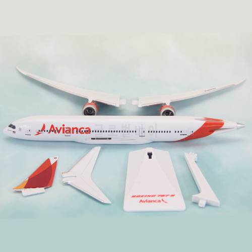 ABSPlastic Assembly Model 1/200 Scale A320 E175 KLM A319 B787 Airplane Model Airlines With Base Aircraft Plane Model Toy