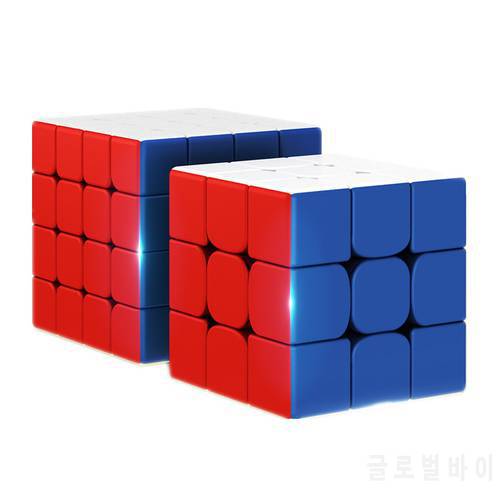 Moyu RS4M 2020 Magic Cube Magnetic moyu RS4 M 4x4x4 Cubo Magico RS4M 4x4 Magnetic Cube SpeederCube Puzzle Toys for Children Gift