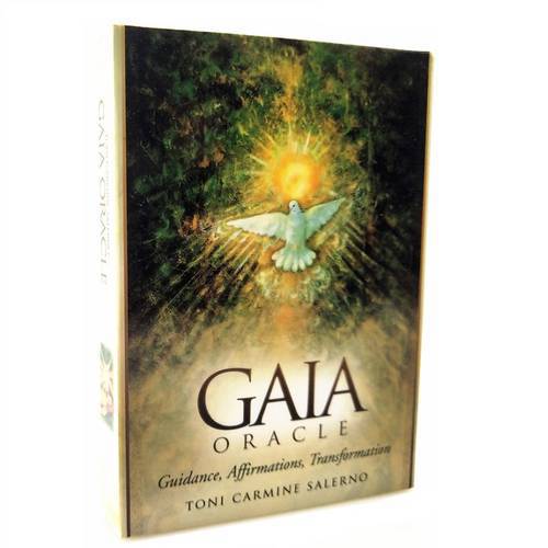 45pcs Gaia Oracle Cards English Version Oracle Divination Fate Game Deck Tarot Table Board Games Playing Card With PDF Guidebook