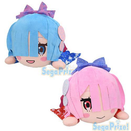Re:Life in A Different World from Zero: Ram Rem Plush toy Doll stuffed toys Soft pillow A birthday present for a friend
