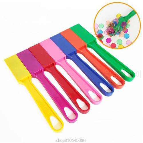 Montessori Learning Toys Magnetic Stick Wand Set With Transparent Color Counting Chips With Metal Loop O22 20 Dropshipping