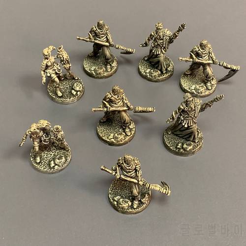 Lot Wolfwalker Fore-Dweller Heroes Monsters Warrior Miniatures Tainted Grail: The Fall Of Avalon Board Game Figure Toy Model