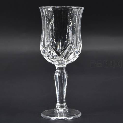 Crystal Mirror Chalice/Goblet Illusions Magic Tricks Liquid Disappearing to Silk Magia Cup Stage Gimmick Props Comedy Mentalism
