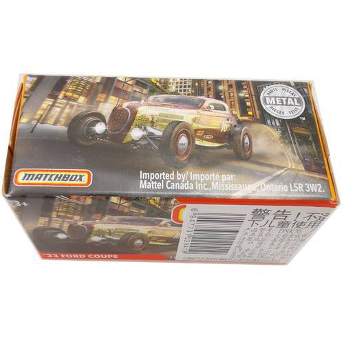 2020 Matchbox Cars 1:64 Car 33 FORD COUPE Metal Diecast Alloy Model Car Toy Vehicles