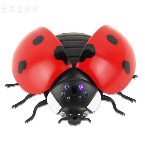 Infrared Remote Control Animal Insect Toys Simulation Fly Bee Ladybug RC Prank Insect Joke Scary Trick Toy Halloween Prank kids