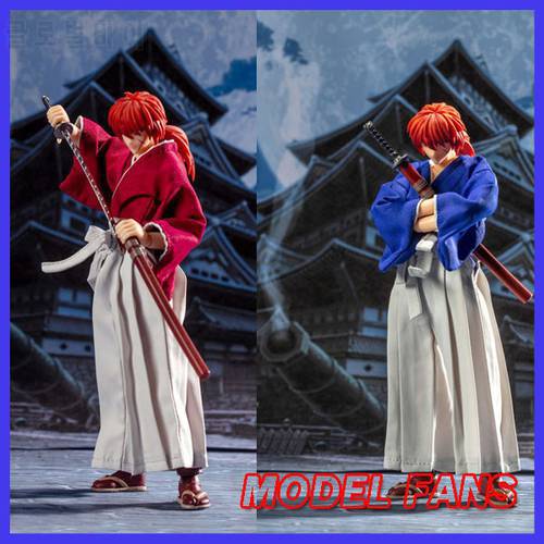 MODEL FANS in stock DASIN anime Rurouni Kenshin HIMURA KENSHIN pvc action figure GT model toy