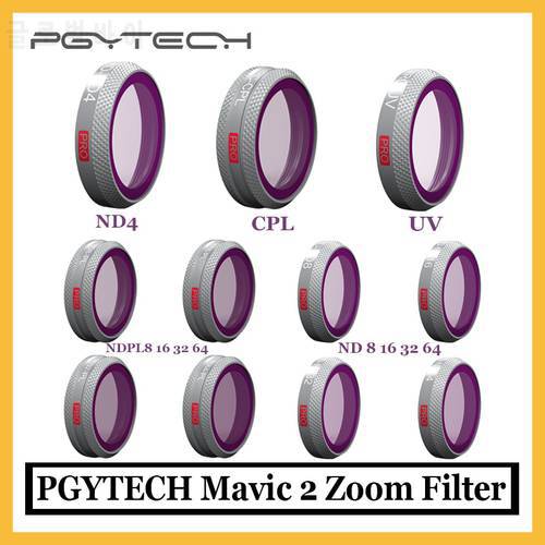 PGYTECH Mavic 2 Zoom Filter UV CPL ND 4 8 16 32 64 PL Set ND4 ND8 ND 16 ND 32 ND64 Kit Lens Filters for Mavic 2 Zoom Professiona