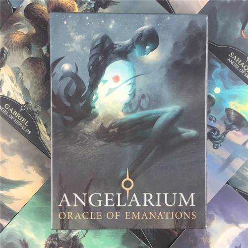 Angelarium Oracle of Emanations Cards Board Deck Games Palying Cards For Party Game