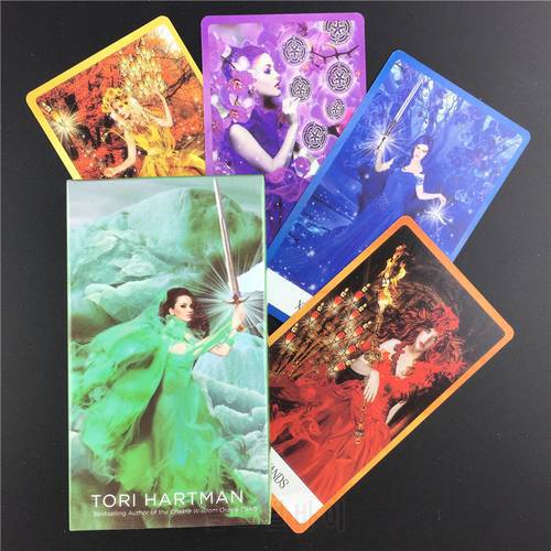 The Chakra Wisdom Tarot Cards with Illustrated Guidebook Cards Author Tori Hartman powerful life transforming divination