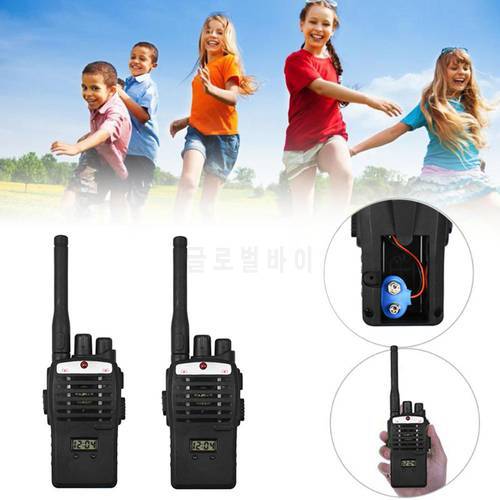 2018 New 2Pcs Wireless Walkie Talkie Children Kids Electronic Interphone Intercom Toy Set