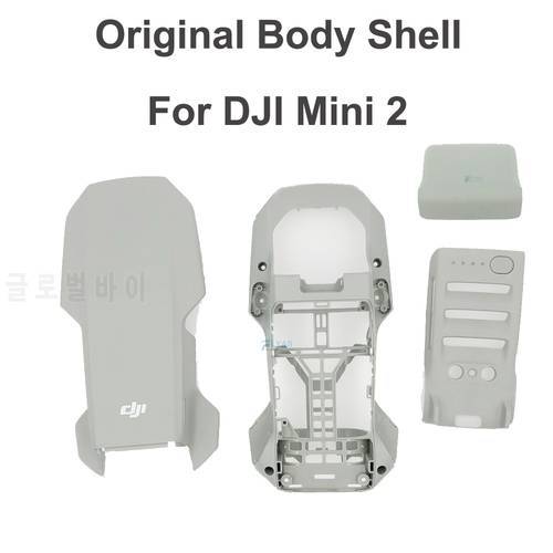 New Body Shell for DJI MINI 2 Upper Cover Middle Frame Bottom Case Battery Cover Genuine Spare Part for Drone Mavic Mini 2