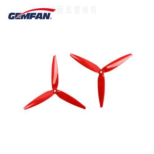 2Pairs 4PCS Gemfan Flash 7040 7 Inch 3-Blade Propeller CW & CCW for RC FPV Racing Drone Spare Parts