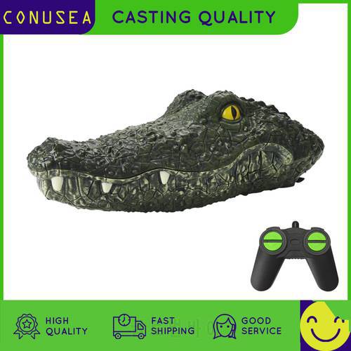 Summer RC Boat Simulation Snake Crocodile Head 2.4G Remote Control Robot Duck Shark Electric Toys Water Spoof Toys outdoor gift