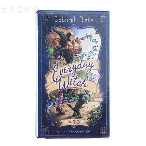 Oracle Everyday Witch Tarot Card Board Deck Games Palying Cards For Party Game