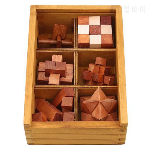 Wooden Kong Ming Lock Game Toy For Children Adults Kids Shipping Iq Brain Teaser Interlocking Burr Puzzles