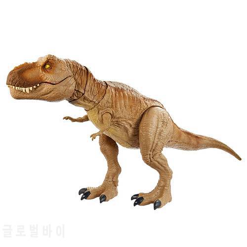 Jurassic World Tyrannosaurus Rex Dinosaur toy Camp Cretaceous with Primal Attack Feature Sound Realistic Shaking
