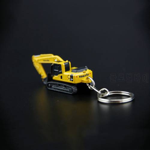 Truck Model Keychain Mini PC210 SK250 Diecast Alloy Metal Hydraulic Excavator model speelgoed jongens