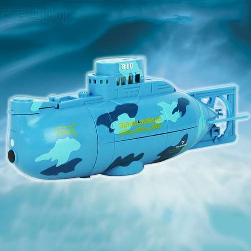6CH Mini Remote Control Submarine RC Speedboat High Speed Race Ship 360 Degree Rotation Outdoor Electric Toys Gift For Children