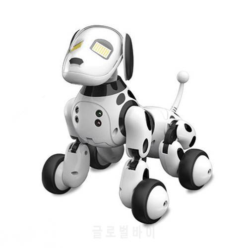 Robot Dog Chip Smart Pet Intelligence Toy RC 2.4G Wireless Electronic Pets Dog Talking Remote Control Animals Gift For Birthday