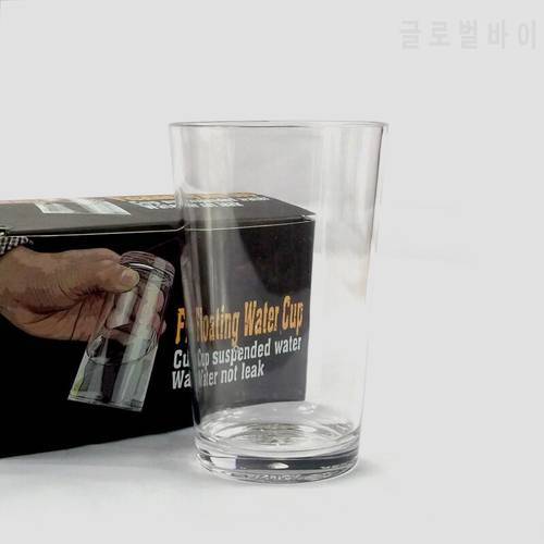 1pcs Hydrostatic Glass Hunging Water In The Cup Magic Tricks Close Up Gimmick Professional Magician Trick Magic Tool