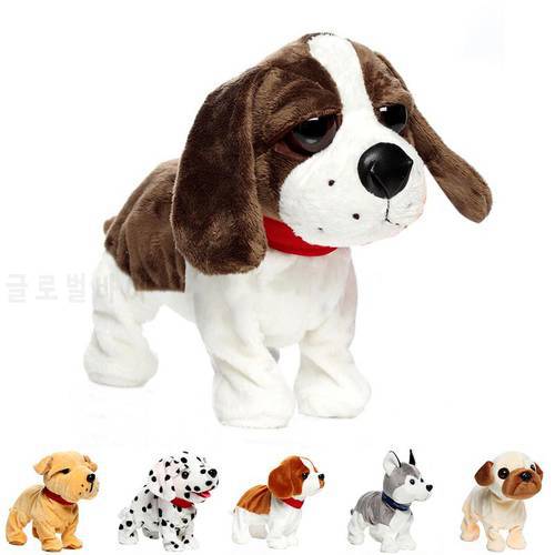 Kid&39s Electric Toys Sound Control Interactive Dog Electronic Walking Puppy With Voice Smart Pet Can Walk