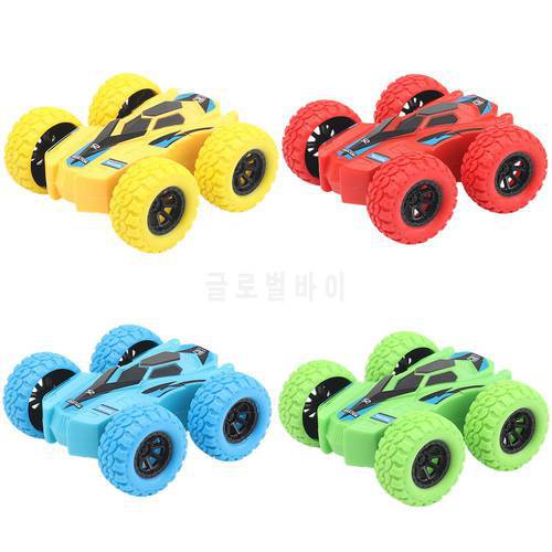 2Pcs juguetes para niños Kid Toy Car Double-Side Inertia Vehicle Crashworthiness Fall Resistance Shatter-Proof Model Boy Toys