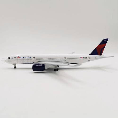 20CM 1:300 Airbus A320 NEO DELTA Boeing Airlines Airplanes Plane Aircraft Alloy Model Toy Collective Kids collection