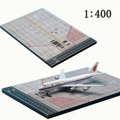 1/400 Scale Airport Passenger Aircraft Runway Model Parking Apron Pad for Airliner Plane Model Aircraft Scene Display