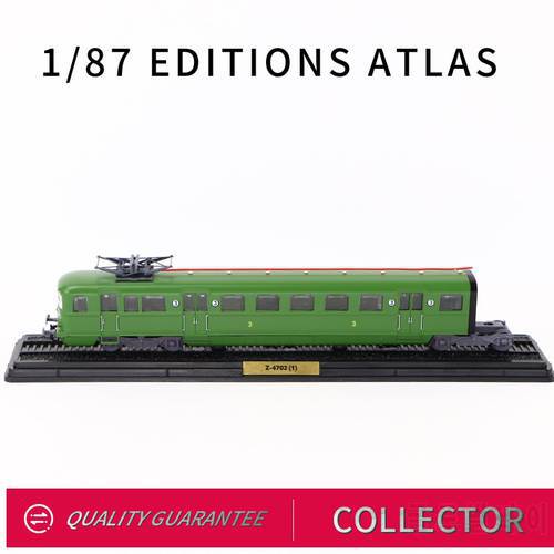 1：87 EDITIONS ATLAS LAUTMOTRICE Z-4702 SNCF 1 ELEMENT 1948 MODEL DIECAST RARE COLLECTION