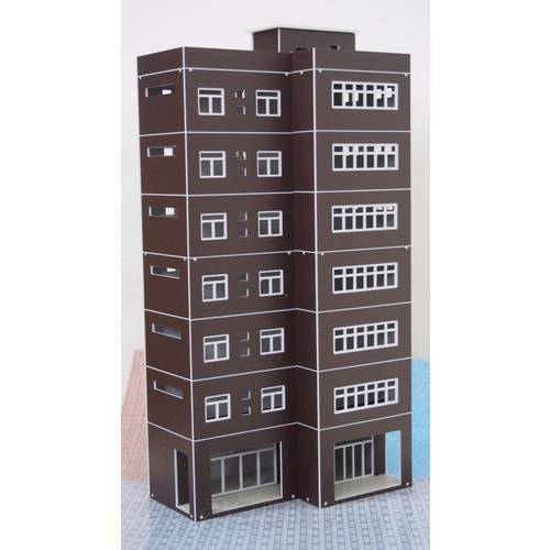 Outland Models Modern Tall Business Building Office HO OO Scale Train Railway