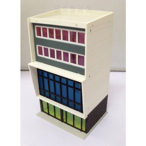Outland Models Colored Modern Building Stylish Shopping Centre N Scale Railway