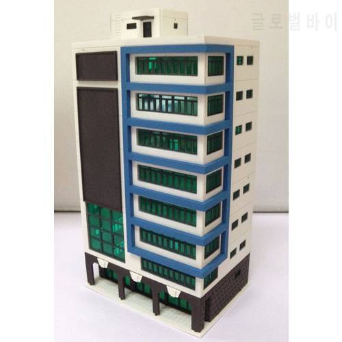 Outland Models Colored Modern City Building Tall Shopping Mall N Scale Railway