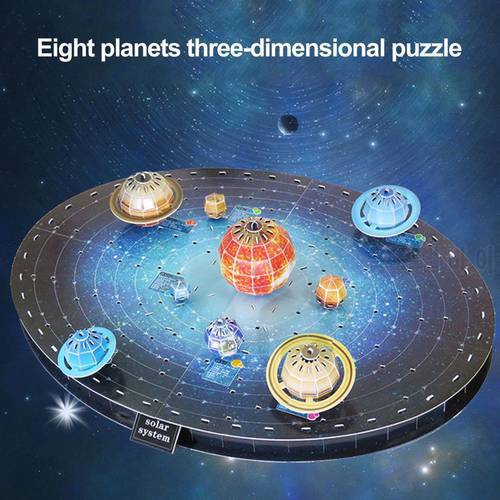 Planet Puzzles Effective Interactive EPS Creative Space Stars Puzzles for Gifts