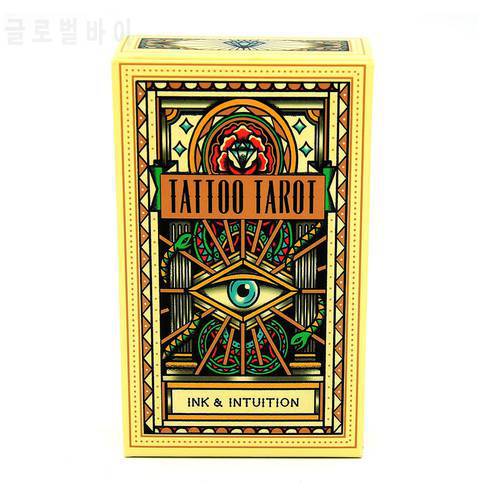 NEW Tarot Tattoo Tarot Oracle Cards For Fate Divination Board Game Tarot And A Variety Of Tarot Options PDF Guide