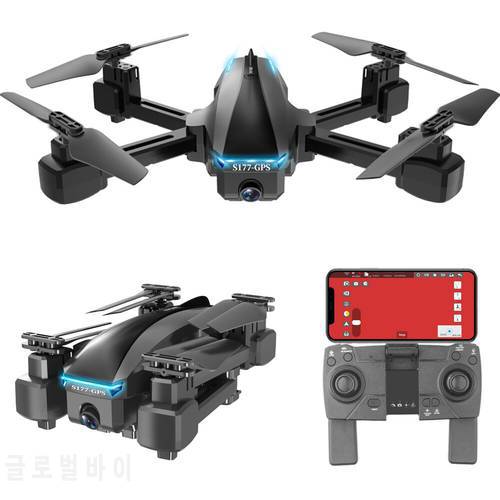 New Drone With Camera 4K GPS 5G Foldable Professional Quadcopter WIFI Wide Angle Flight 20min RC Helicopter Electric Toys Xmas