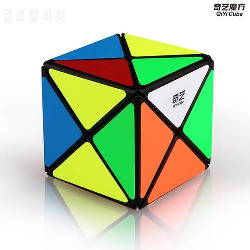 QiYi cube warrior W 3x3 4x4 5x5 cube Eyes Pyramid Skew cube Qiyi Profissional magic cube toys QIYI speedcube puzzle game cubes