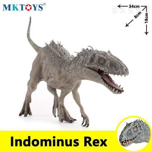 MKTOYS Indominus Rex Jurassic World Park Mosasaurus Dinosaurier Spielzeug Gift Children Collection Dino Figure Toys for Boys