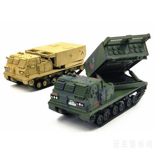 rare Special Offer 1:72 M270, USA Multi-barrel rocket launcher model Collection Model