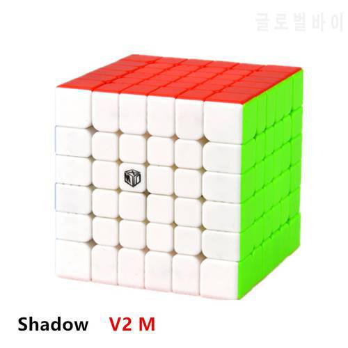 Qiyi X-Man Shadow V2 M 6x6x6 Magnetic Magic Cube Qiyi 6x6 Magnetic Speed Cube XMD Shadow V2M 6x6 cubo magico Children Kids Gift
