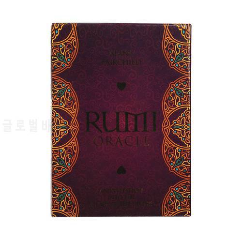 NEW Tarot Rumi oracle cards For Fate Divination Board Game Tarot And A Variety Of Tarot Options PDF Guide