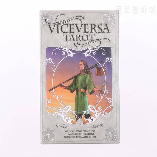 ViceVersa Tarot and Guidebook Card Fate Divination Game Tarot Deck For Party Holiday Gift Board Games