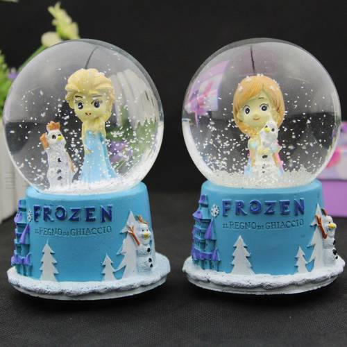 Frozen Crystal Ball Music Box Music Box Glowing Snowflake Creative Birthday Gifts Christmas Gifts for Girlfriends and Girlfriend