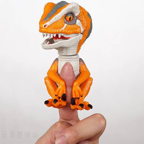 Finger Dinosaur Toy Jurassic Park World Creative Tyrannosaurus Action Figures Dinosaur Model Toy For Kids Children Boys Gifts