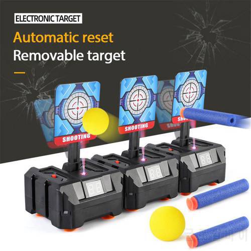Children Electronic Target DIY High Accuracy Scoring Automatic Reset Electric Target Electric Battle Shooting Outdoor Sport Toy
